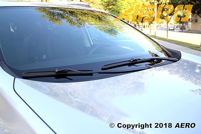 AERO Avenger 26"+16" Premium All-Season Windshield Wiper Blades with Extra Rubber Refills OEM Replacement for Toyota CHR C-HR 2021-2016 (Set of 2)