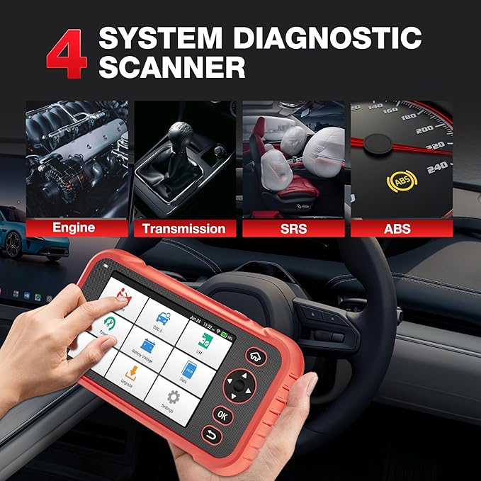 LAUNCH CRP123I V2.0 Elite OBD2 Scanner, 2026 Upgraded Diagnostic Scan Tool with 7 Reset, Oil/SAS/Throttle/Brake/BMS/DPF Reset/ABS Bleeding, Multi System Code Reader, Lifetime Free Update, FCA SGW