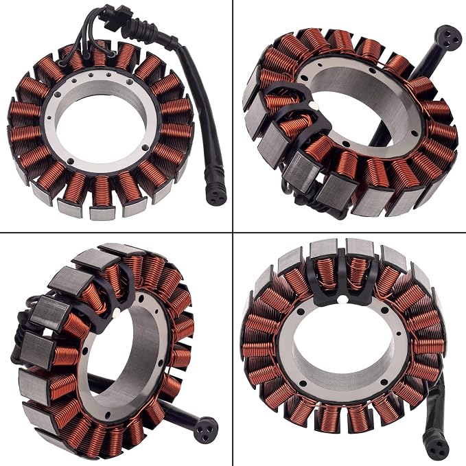 AHL Magneto Stator Coil 30017-08A Compatible with Harley Dyna Street Bob FXDB 2008-2016,FXDBP 2013-2016,Hard Candy Custom FXDB 2013-2014,Police FXDBP 2014,Super Glide Custom Anniversary FXDC 2008 2013