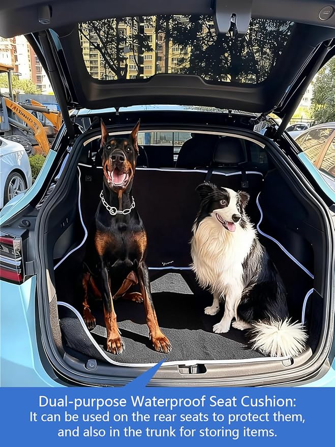 1160g Heavy Duty Towel Car Seat Cover, Sweatproof Absorbent Microfiber Rear Seat Protector for Gym Beach Athletes, Universal Fit Waterproof Back Seat Mat for Sedans SUV Minivans(Black, 1PC)