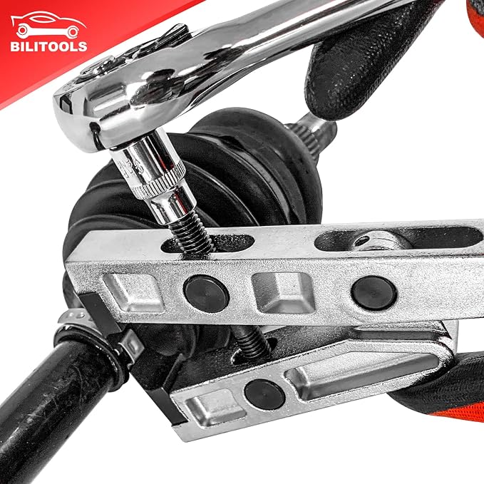 Heavy Duty CV Boot Clamp Pliers & 12 Point Axle Nut Socket Set