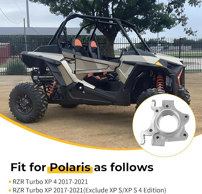 M MATI Right Hand Mach Wheel Bearing Carrier for Polaris RZR Turbo XP 4 (Exclude XP S 4 Edition) 2017-2021 5140586