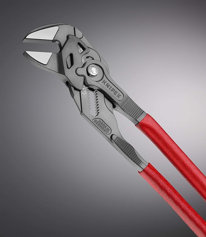 KNIPEX Pliers Wrench (8601250) 10-Inch and KNIPEX 8701180 7-1/4-Inch Cobra Pliers
