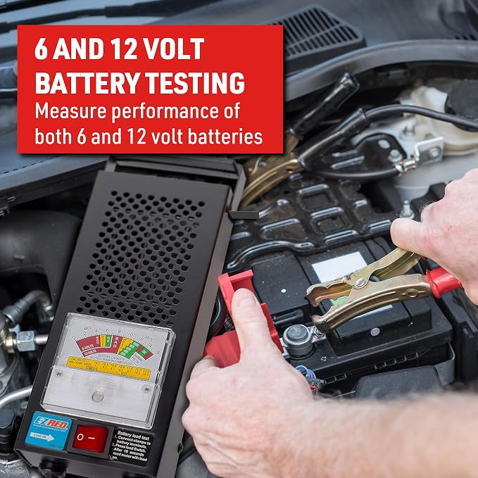 EZ RED B1100 1-4 Battery Load Tester