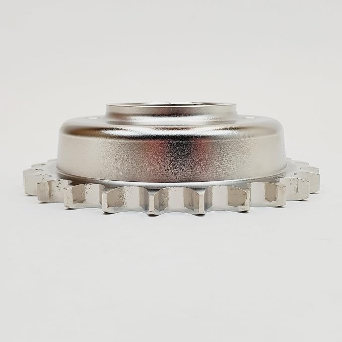 24 Tooth .81” Offset Transmission/Front Sprocket for Chain Drive Conversion – Fits 1985-2006 Harley Big Twin (EVO/Twin Cam) 5 Speed Models with Fine Spline Drive Gear - Use for use with 530 Chain