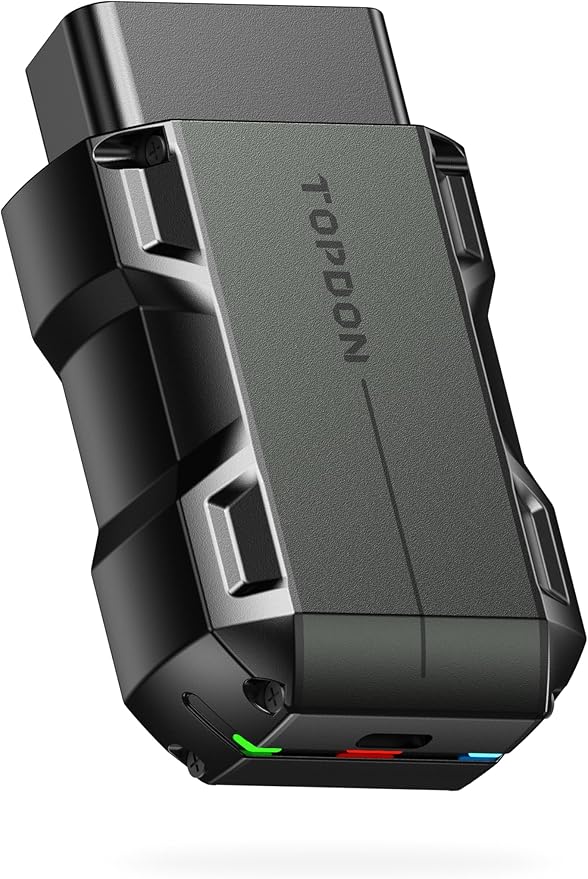 TOPDON TopScan Lite OBD2 Scanner Bluetooth, Bi-Directional Scanner Wireless All System Diagnostic Tool for iOS & Android, 8+ Hot Reset, Repair Guides, Check Engine Car Code Reader, Performance Test