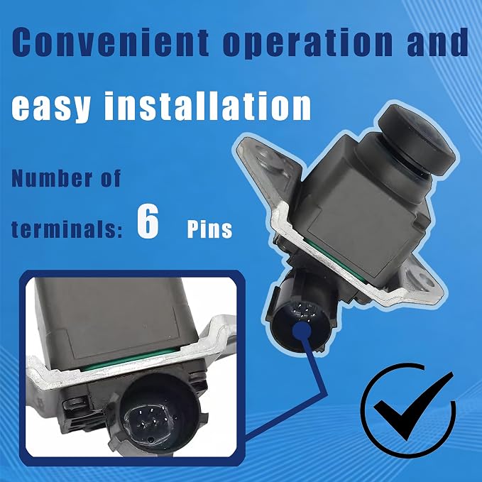 No. 68137943AD Rear View Backup Reverse Parking Camera/Rear View Camera | Compatible with Jeep Grand Cherokee 2014 2015 Chrysler Reverse Park Assist Camera Replaces 68137943AE 68137943AF 68137943AG