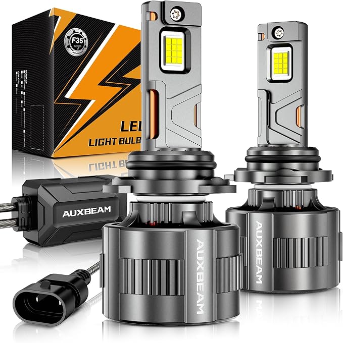 Auxbeam 2026 9006 Fog Light, F35 Series Offroad Lights, 130W 32000LM Powersports Light for Off-Road Use