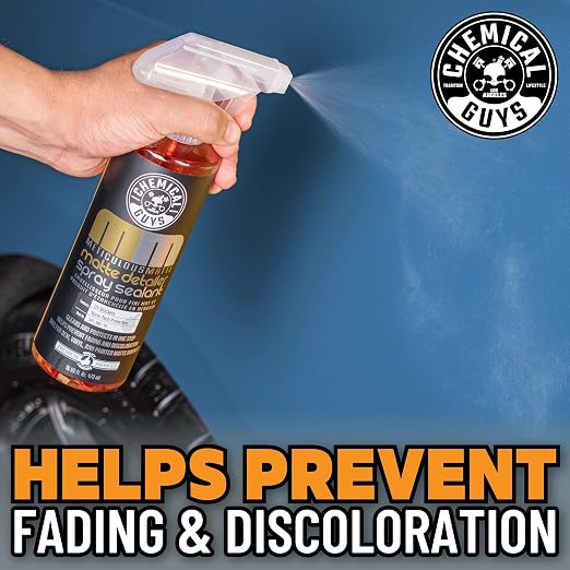 Chemical Guys Meticulous Matte Detailer and Spray Sealant for Crisp Satin & Matte Finishes, (Safe for OEM, Vinyl, & Painted Matte Surfaces) 32 fl oz