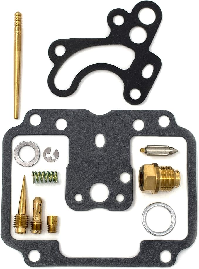 RW 0101-072 Carburetor Rebuild Repair Parts Kit (Set of 2) Compatible with Kawasaki 76-79 KZ750