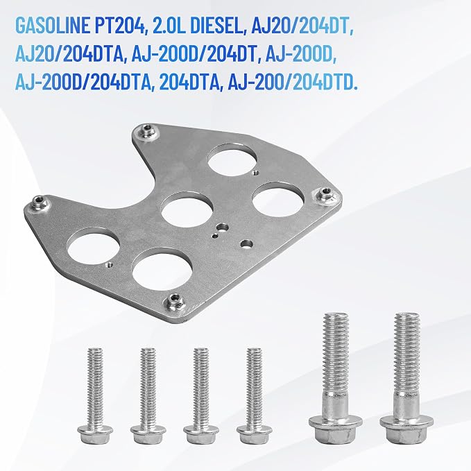 Oil Pump Sprocket Holding Tool Compatible with Jaguar Land Rover AJ200 2.0L Diesel Engine Evoque PT204 Petrol Engine Replace JLR-303-1681, Balance Shaft Remove Install Tool Kit