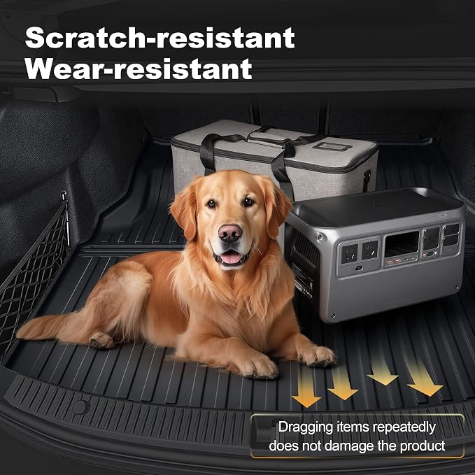 AOMSAZTO Cargo Mat for Mercedes-Benz C Class/C 300 4MATIC Sedan 2015-2021 | All Weather TPE Protection Car Cargo Liner Trunk Liner for Mercedes Benz AMG C 63 C300