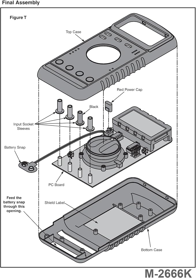 Elenco - Deluxe Full Function Digital Multimeter Kit [ M-2666K ]