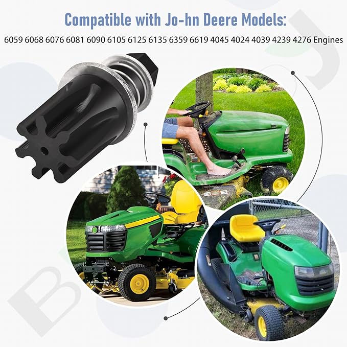 Braveboy JDE81-1 JDE81-4 Engine Turning Tool and Timing Set Compatible with Jo-hn Deere Engines JDG820 6059 6068 6076 6081 6090 6105 6125 6135 6359 6619 4045 4024 4039 4239 4276