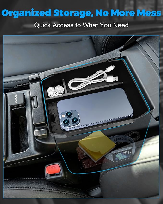 Cup Holder Insert and Cente Console Organizer for 2026 Outback