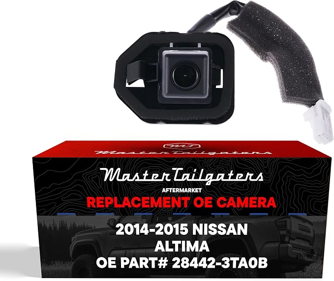 Master Tailgaters Replacement for Nissan Altima Sedan (2014-2015) Backup Camera OE Part # 28442-3TA0B