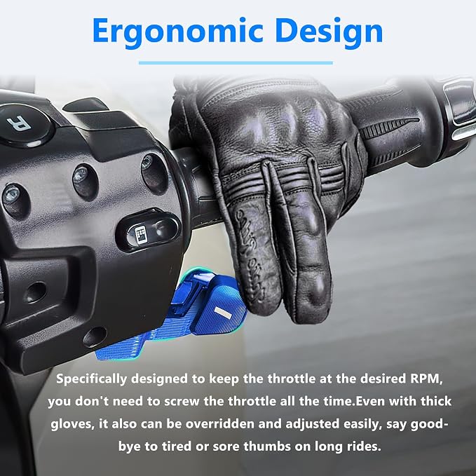 Aluminum F3 Paddle Shifter Thumb Throttle Control Thumb-Tap Shift Controller for Can Am Spyder F3/F3-S/F3-T/F3-L 2015-2023 and RT/RT-L 2011-2023 Models Accessories(Blue Style)