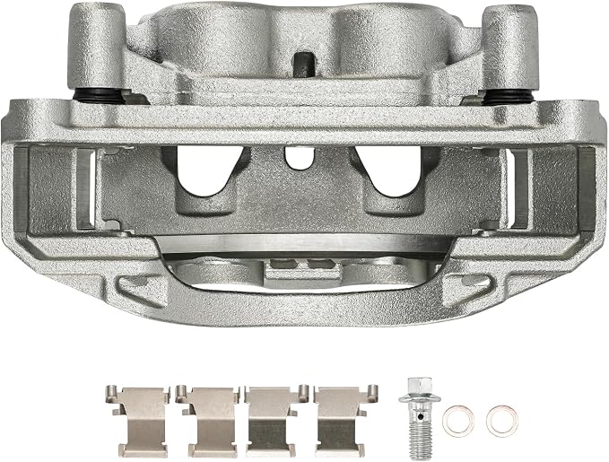 KAX 18B5302 Brake Caliper Compatible with Chevrolet, GMC - Silverado 2500 HD, Sierra 2500 HD, Silverado 3500 HD, Sierra 3500 HD, Suburban 3500 HD, Front Right Disc Brake Caliper