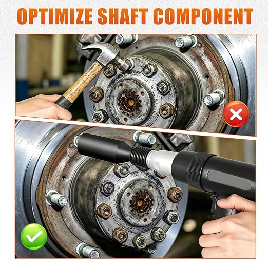 5098 Cone Washer Removal Tool Designed to Quickly Break Loose Cone Washer Removal Adapter for Use on Dual Rear Wheel Floating Axles