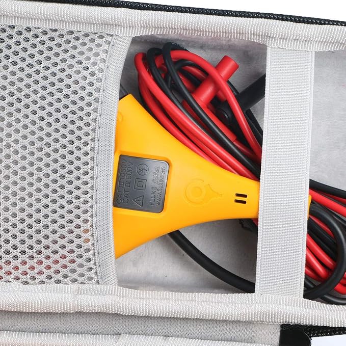 khanka Hard Travel Case Replacement for Fluke 376/374/ 375FC 1000A Ac/Dc Trms Wireless Clamp W/Iflex