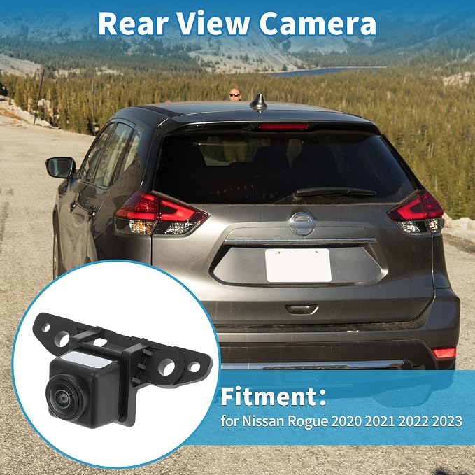 Rear View Camera for Nissan Rogue 2020 2021 2022 2023 Park Assist Camera Backup Reverse Camera Replace No.284F1-6RA0B