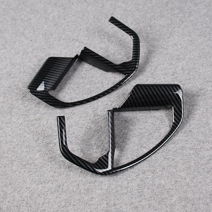 for Toyota Tundra 2022 2023 2024 2025 2026 Wheel Steering Trim Panel Cover Trims ABS Carbon Fiber Pattern