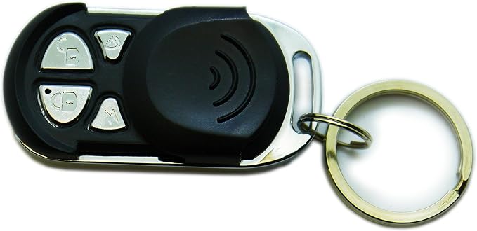 Sykik Rider 2-Way Motorcycle Alarm with LCD Pager Remote, Remote Engine Start and Shut Off, with Motion, Sensor, tilt Sensor and Shock Sensor. with one Year SYKIK Warranty