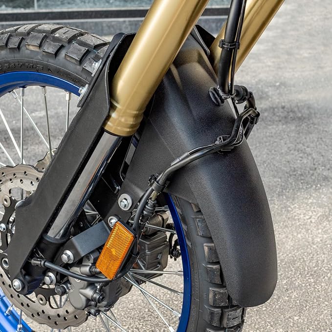 Front Fender Mudguard for Tenere 700 World Raid 2019-2025 2026 Tire Hugger Mud Dust Flap Splash Guard (Black)