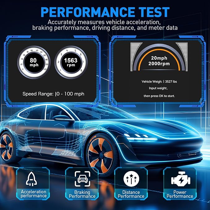 AVAPOW AV-D600 OBD2 Scanner – 4 Systems Diagnostic for Engine/Transmission/SRS/ABS, with Oil/EPB/Battery Reset, Auto VIN Car Code Reader, Lifetime WiFi Updates, Works with 7000+ Vehicles