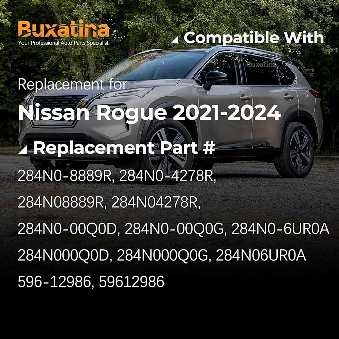 284N0-8889R Blind Spot Radar Compatible with Nissan Rogue 2021-2024 Side Radar Driving Aid Replace# 284N0-4278R 284N0-00Q0D 284N0-00Q0G 284N0-6UR0A 596-12986