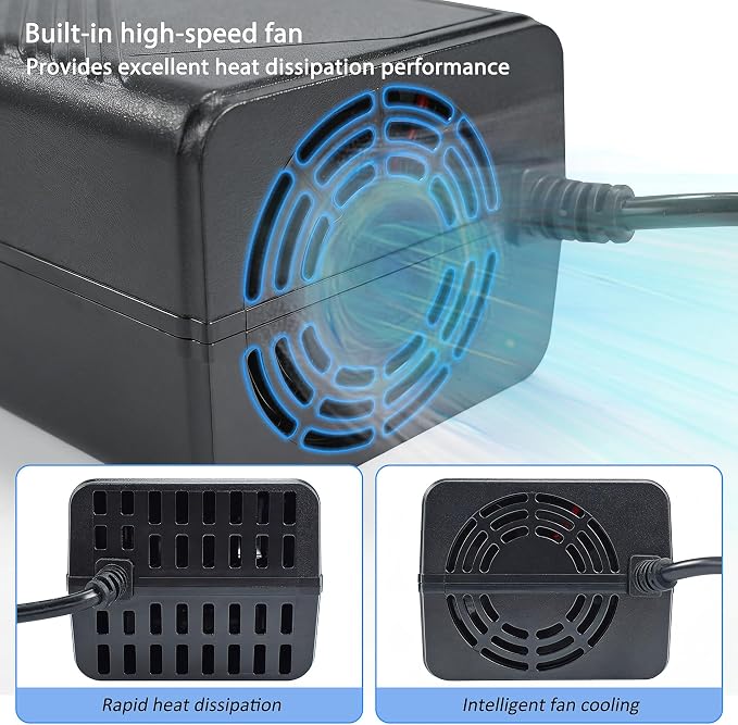AC to DC Converter 12V 20A 240W, 110V-240V to 12V Car Cigarette Lighter Adapter to Wall Plug, Heavy Duty AC DC Power Adapter for Car Refrigerator, Inflator,Rice Cooker, Water Kettle, Vacuum Cleaner