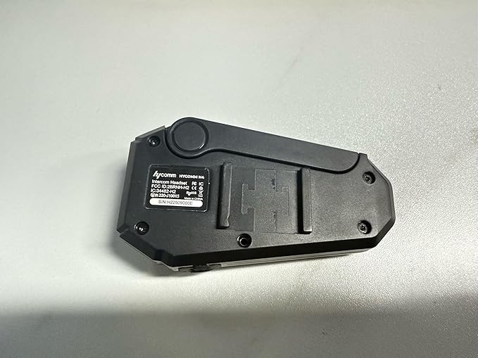 H2 Motorcycle Bluetooth Headset, 2-Way Helmet Intercom with 35H Runtime & Easy Pairing, Noise Cancelling Speakers, IP67 Waterproof, Voice Assistant, FM Radio (1 Pack)