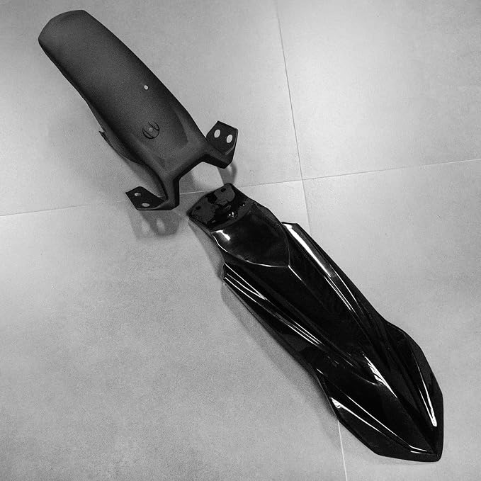Front Fender Mudguard for Tenere 700 World Raid 2019-2025 2026 Tire Hugger Mud Dust Flap Splash Guard (Black)