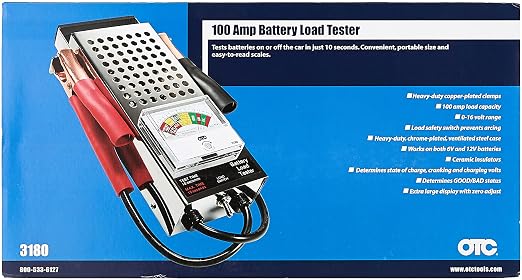 OTC 3180 100 Amp Battery Load Tester Black