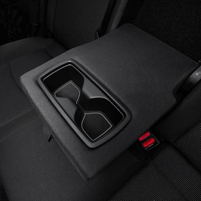 JDMCAR Custom Liners (Gray Trim) and Center Console Organizer Compatible with 2022 2021 2020 2019 RAV4 Accessories
