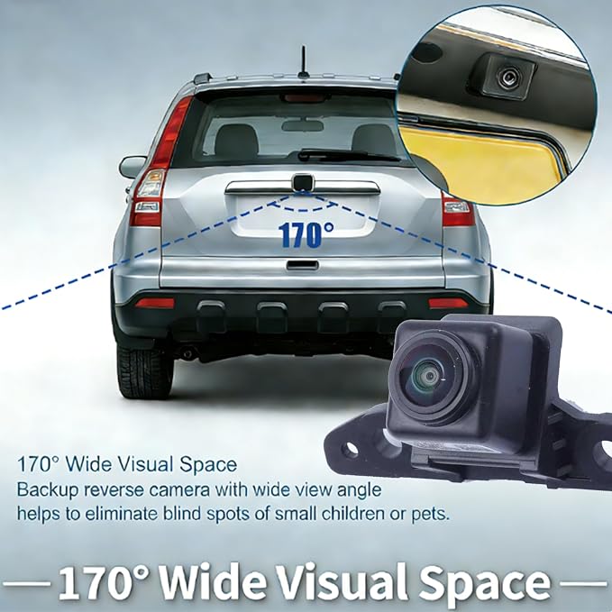 No. 284F16RA0B Rear View Backup Reverse Parking Camera/Rear View Camera | Compatible with Nissan 2020-2023 Qashqai Rogue 2022 X-Trail Rear Camera Replace Part Number:284F1-6RA0B Backup Camera