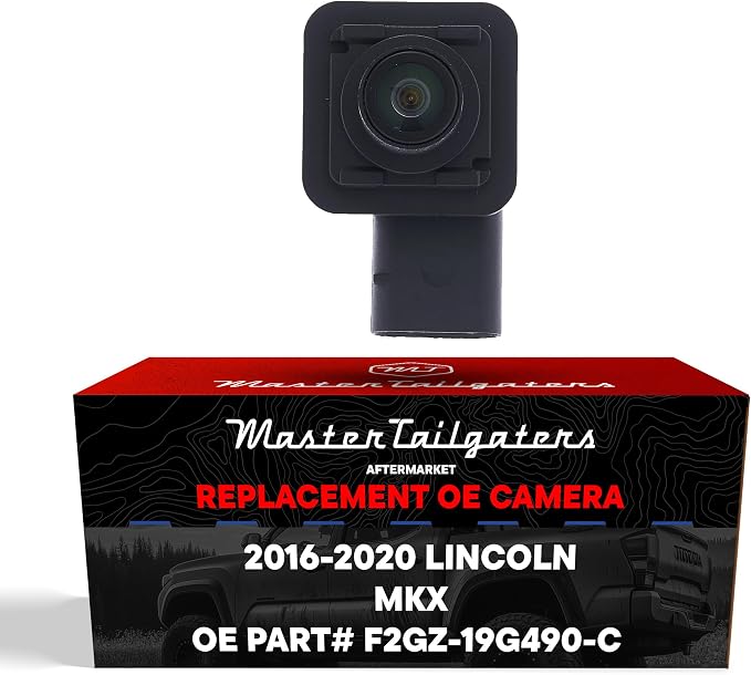 Master Tailgaters Replacement for Lincoln MKX (2016-2020) Rear View Backup Camera OE Part # F2GZ-19G490-C