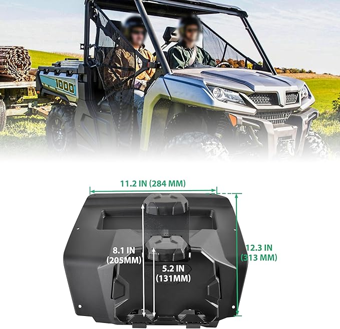 Electronic Device Holder for CFMOTO UFORCE 1000, Adjustable Navigator Tablet Mount GPS Phone Holder with Storage Box for CFMOTO UForce 1000 2019-2025/1000 XL 2022-2025 Accessories