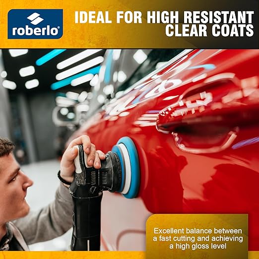 Roberlo ROBERCAR C900 High Cut Liquid Compound - 1KG Advanced Buffing Compound, Cutting Compound, and Polishing Compound for Automotive, High Performance Rubbing Compound