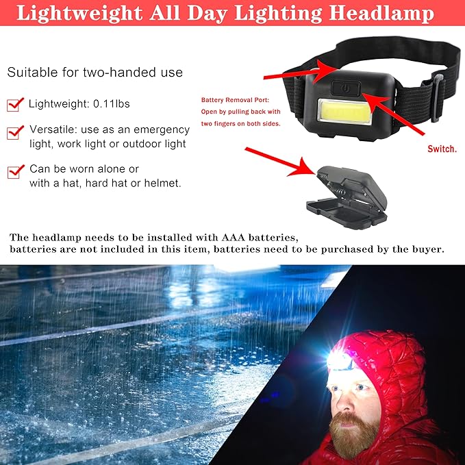 LIANXIN Emergency Car Kit - Premium Roadside Assistance Kit for Cars with Jumper Cables, Headlamp, Folding Shovel & Tow Strap All-in-One Vehicle Safety Kits for Winter, Travel, Survival (Men & Women)
