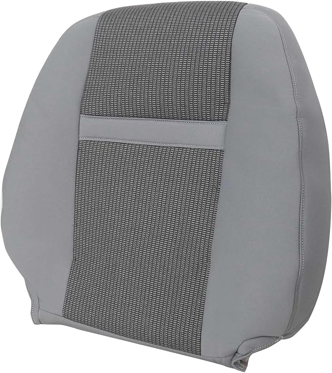 Priprilod Gray Cloth Front Driver or Passenger Side Top Lean Back Cover Compatible with Dodge Ram 2500 3500 4500 5500 2006 2007 2008 2009 2010