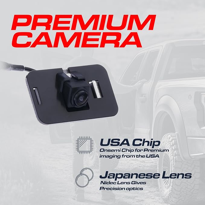 Master Tailgaters Replacement for Cadillac Escalade/Escalade ESV w/Surround View (15), w/AVM (16) / GMC Yukon/XL/Denali w/Surround (15-16) Backup Camera OE # 23405751, 23135152, 23324497
