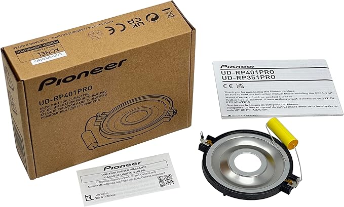 PIONEER UD-RP401PRO Repair Kit - Replacement Diaphragm TS-B401PRO 4' P.R.O. Series Bullet Tweeter