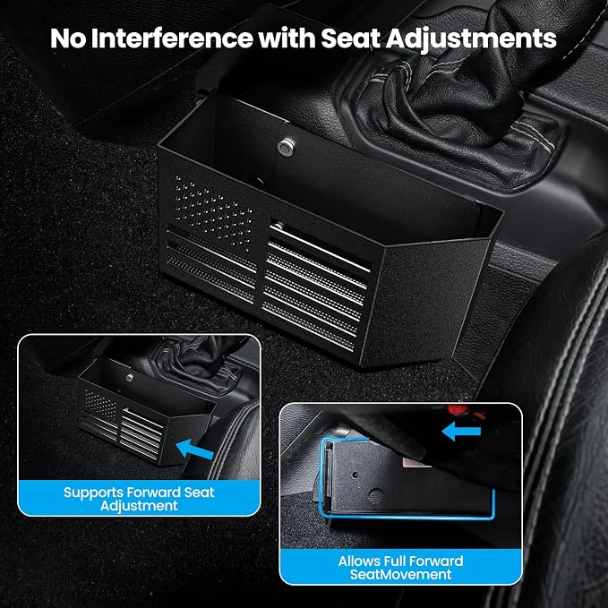 DIAMOOKY Upgraded Metal Magnetic Center Console Organizer for Jeep Wrangler JL/JLU/4XE 2018-2026 & Gladiator JT 2026 2025 2024-2020 Accessories, Gear Shift Side Storage Box,Integrated (Not for JK/JKU)