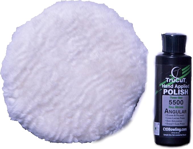 Creating the Difference TruCut Hand Applied Polish Plus Bowling Ball Polish | Powered by Turtle Wax | 6500 Finish Grit | Angular Ball Motion – Cleans & Polishes