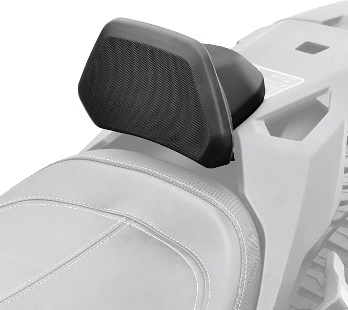 1Up Driver Backrest for Can-Am Ryker, Driver Lumbar Support Sport Driver Backrest Kit for Can Am Ryker 600 900 & Ryker Rally 2019-2024 Accessories (1PCS, Replace #219400960)