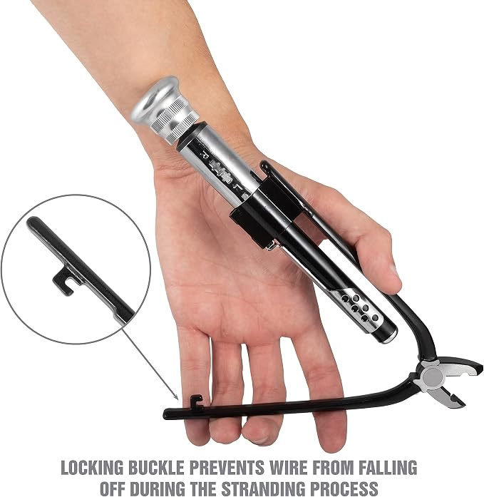 OEMTOOLS 6-Inch Safety Wire Pliers, Wire Twister with Reversible Action