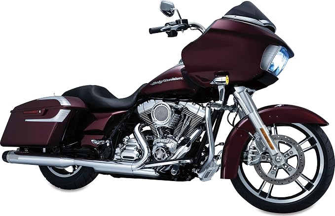 Kuryakyn 1662 Multi-Purpose Driver/Passenger Seat Backrest Component: Fixed Mounts for 2014-19 Harley-Davidson Touring Motorcycles, 1 Pair, Chrome