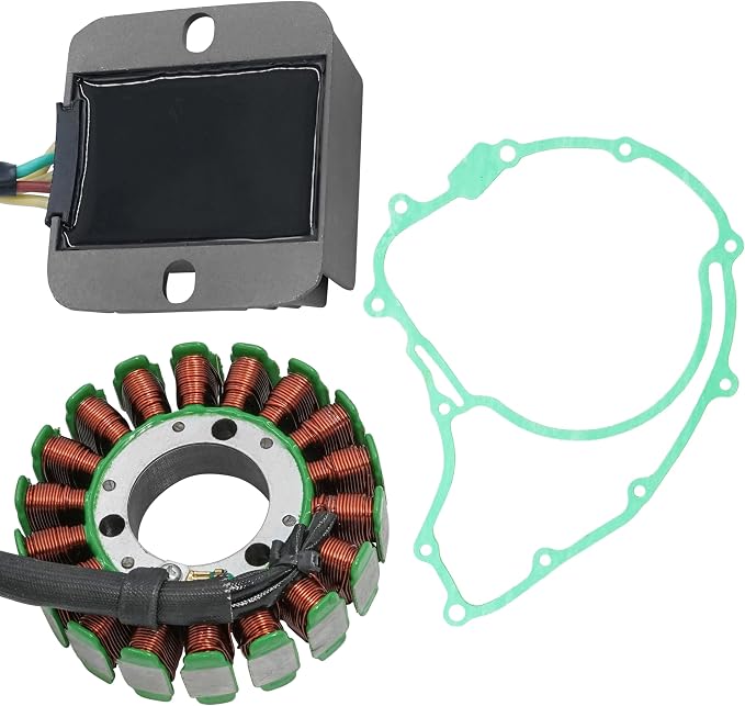 Caltric Stator & Regulator & Gasket Compatible With Honda Trx300 Trx-300 Fourtrax 300 1993-2000