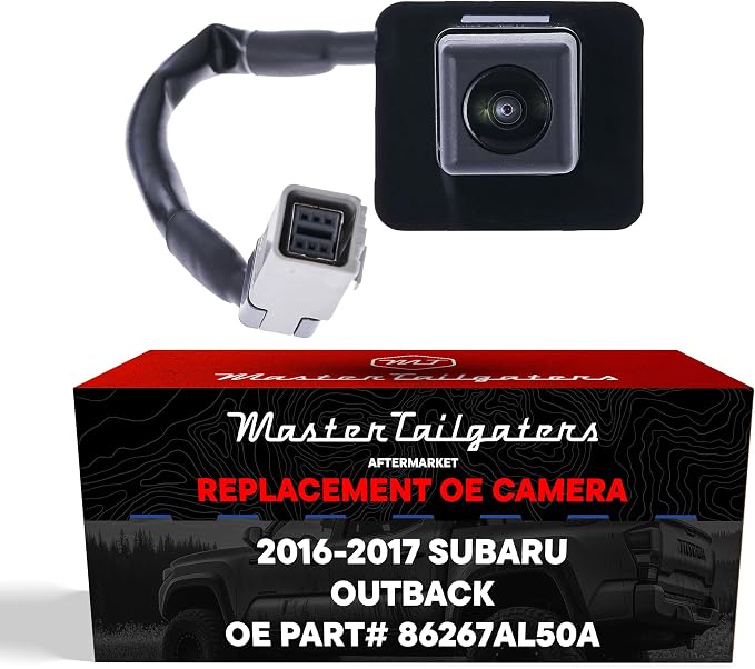 Master Tailgaters Replacement for Subaru Outback (2016-2017) Rear View Backup Camera OE Part # 86267AL50A